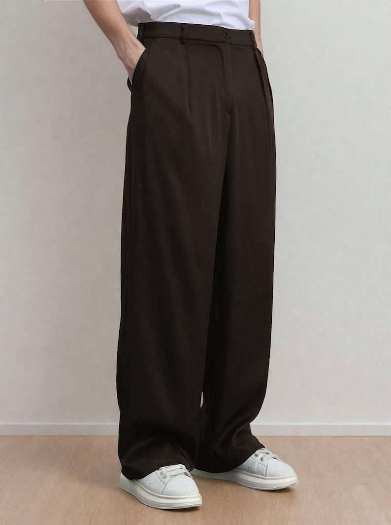Men Pants Pattern | Men Trousers Sewing Pattern | Sewing Pattern for Men | Pants with Pockets | Men's Sewing Pattern | Straight Leg Pants